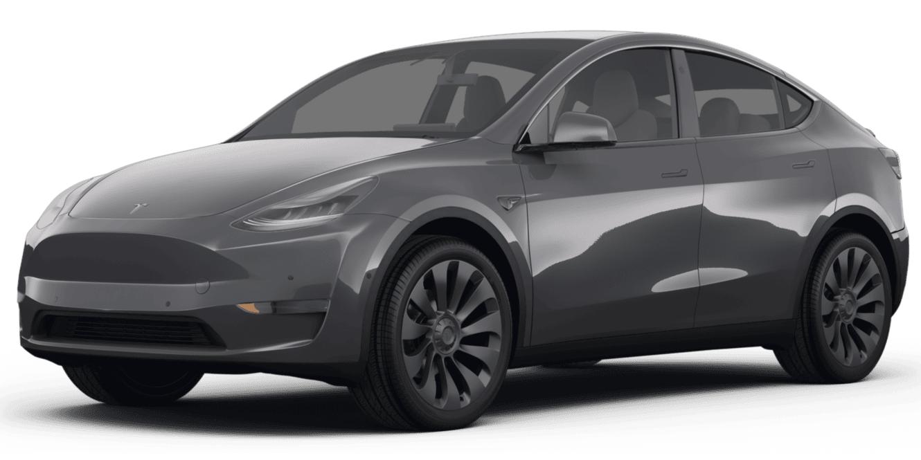 TESLA MODEL Y 2022 7SAYGDEF9NF407684 image